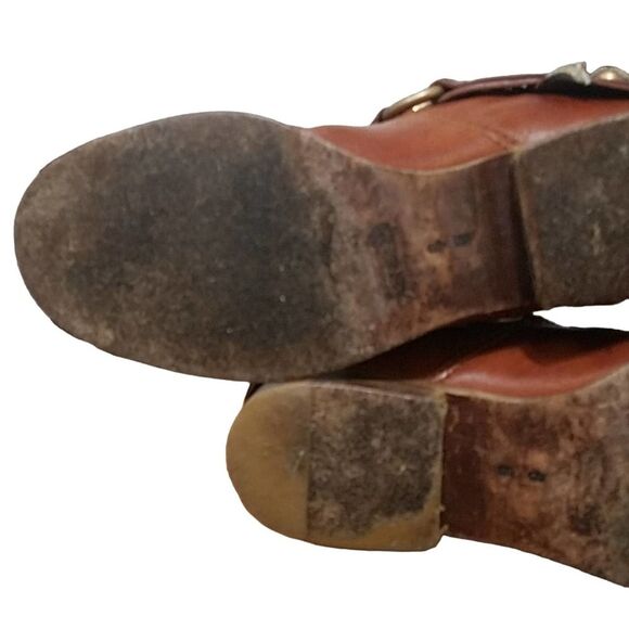 Coach VTG Natalie Brown leather harness tall Riding boots Women's 6B - Picture 15 of 15